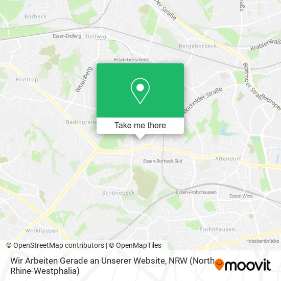 Карта Wir Arbeiten Gerade an Unserer Website