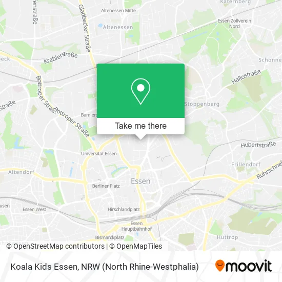 Карта Koala Kids Essen