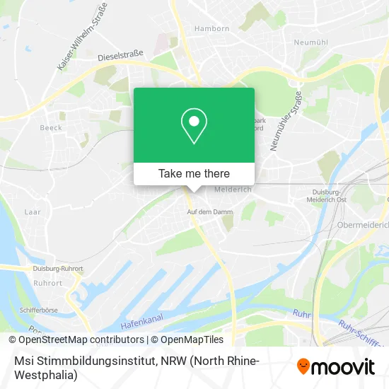 Msi Stimmbildungsinstitut map