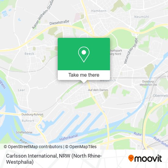 Carlsson International map