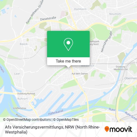 Afs Versicherungsvermittlungs map