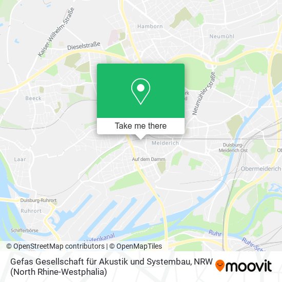Gefas Gesellschaft für Akustik und Systembau map
