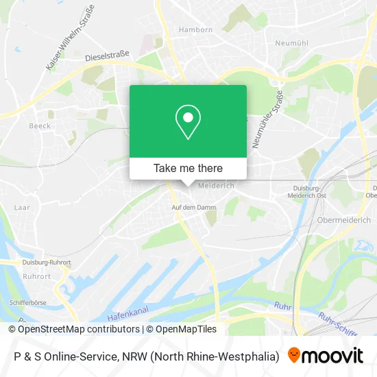 Карта P & S Online-Service
