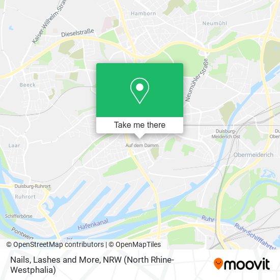 Nails, Lashes and More map