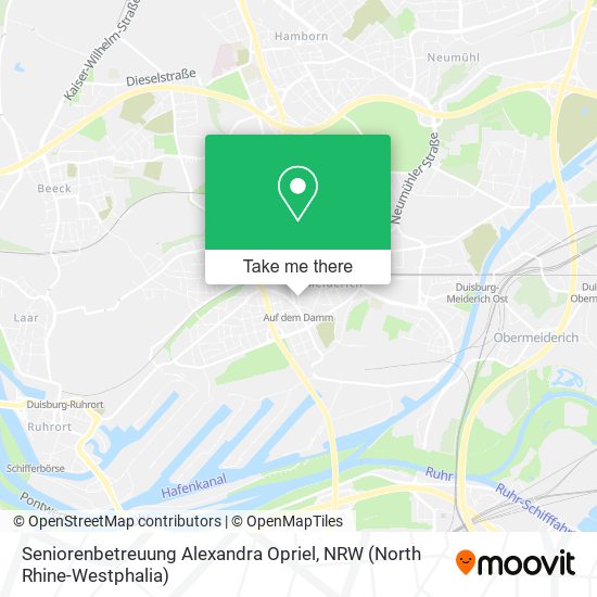 Seniorenbetreuung Alexandra Opriel map