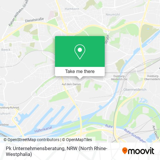 Pk Unternehmensberatung map