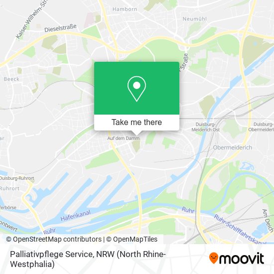 Palliativpflege Service map
