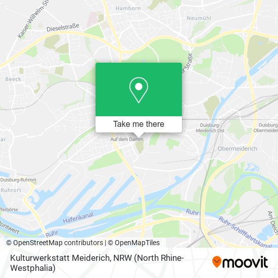 Kulturwerkstatt Meiderich map