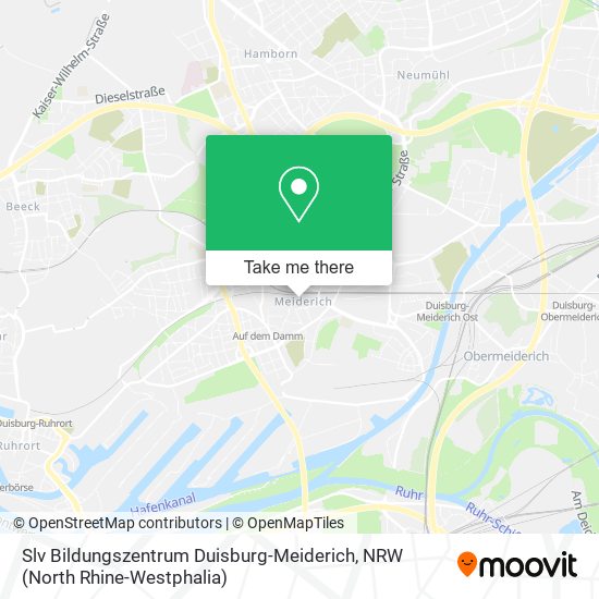 Slv Bildungszentrum Duisburg-Meiderich map