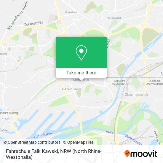Fahrschule Falk Kawski map