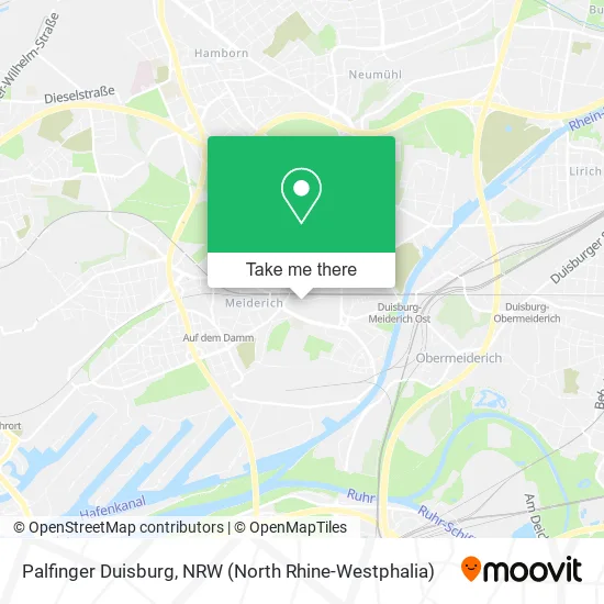 Palfinger Duisburg map
