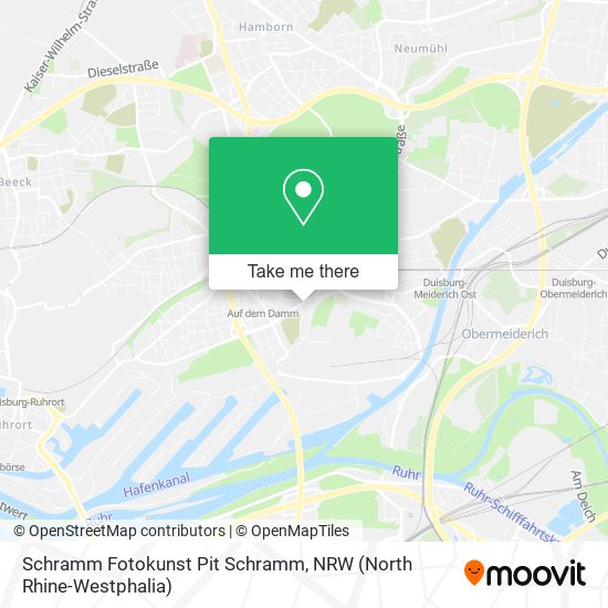 Schramm Fotokunst Pit Schramm map