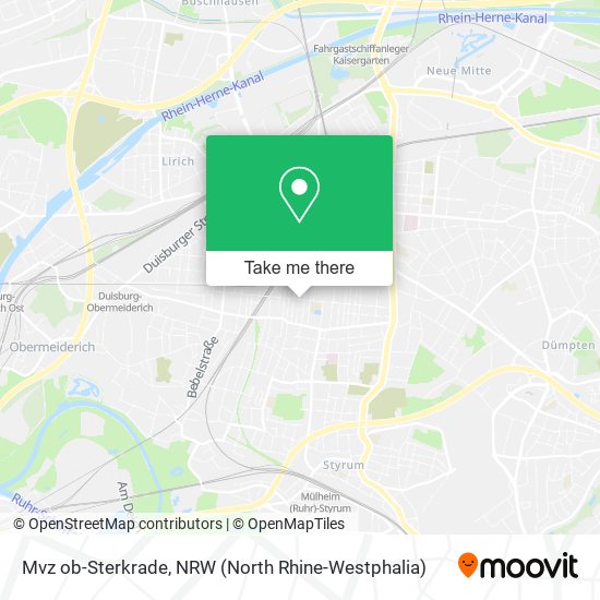 Mvz ob-Sterkrade map