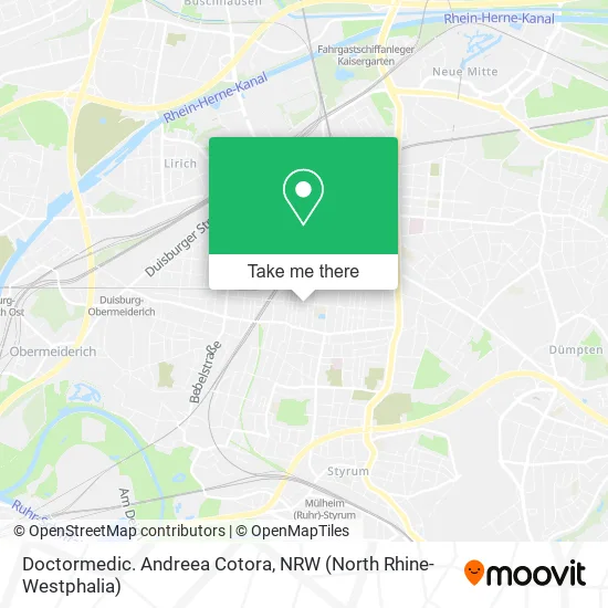 Doctormedic. Andreea Cotora map