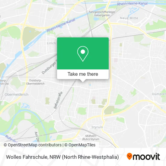 Wolles Fahrschule map