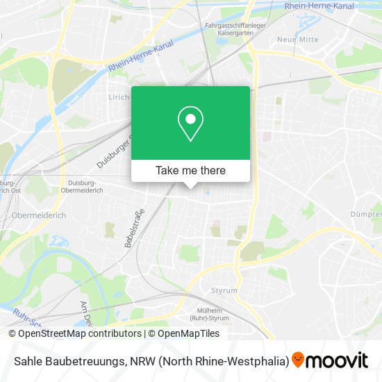 Sahle Baubetreuungs map