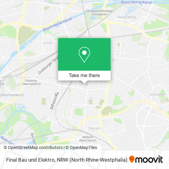 Карта Final Bau und Elektro