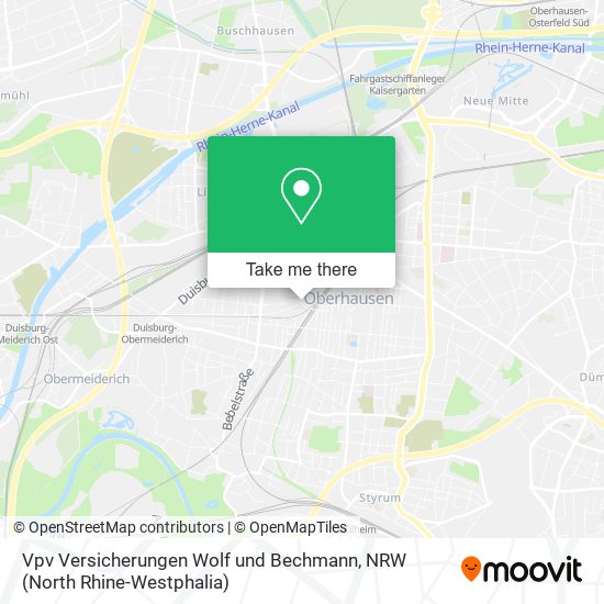 Vpv Versicherungen Wolf und Bechmann map