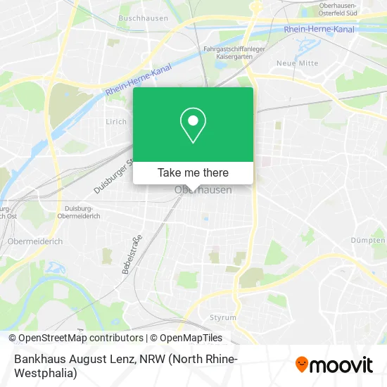 Карта Bankhaus August Lenz