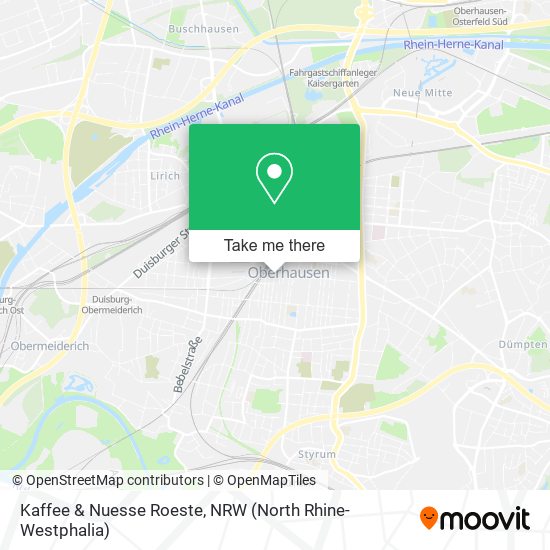 Kaffee & Nuesse Roeste map