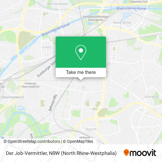 Карта Der Job-Vermittler