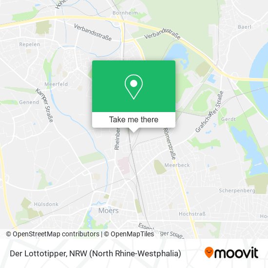 Der Lottotipper map