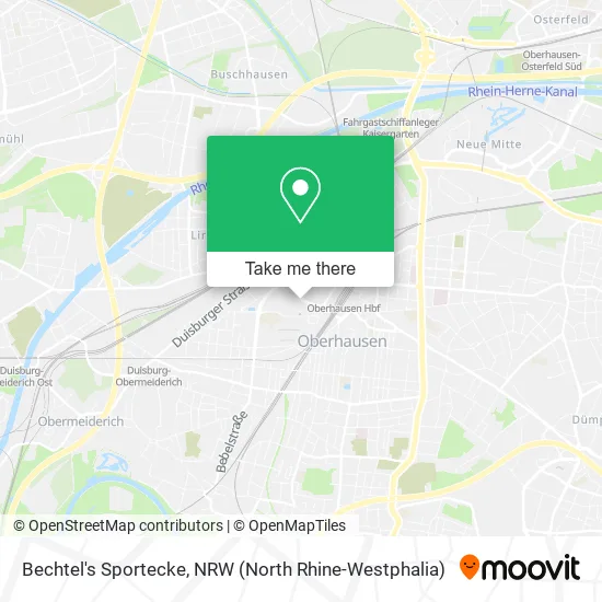 Карта Bechtel's Sportecke