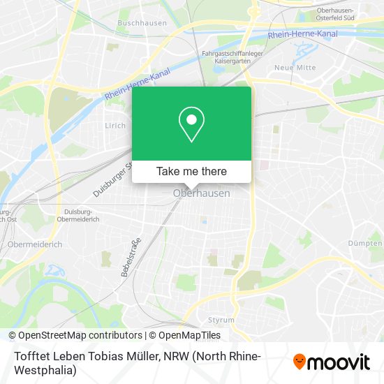 Tofftet Leben Tobias Müller map