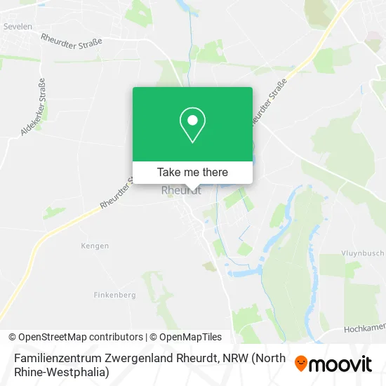 Карта Familienzentrum Zwergenland Rheurdt