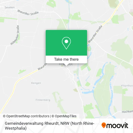 Карта Gemeindeverwaltung Rheurdt