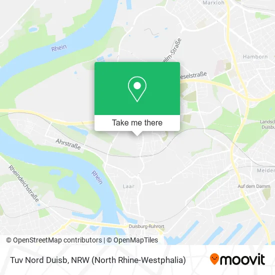Карта Tuv Nord Duisb