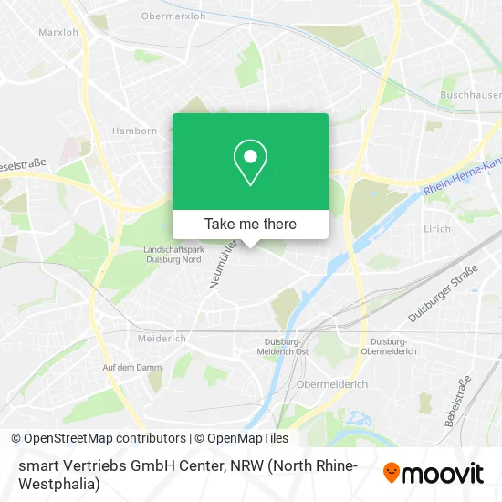 Карта smart Vertriebs GmbH Center