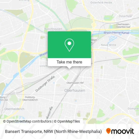 Карта Bansert Transporte