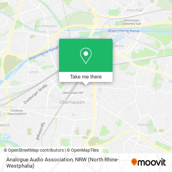 Карта Analogue Audio Association