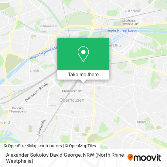 Карта Alexander Sokolov David George