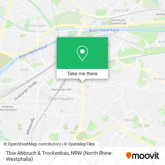 Карта Tbie Abbruch & Trockenbau