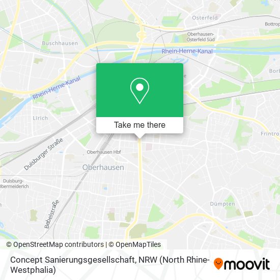 Concept Sanierungsgesellschaft map