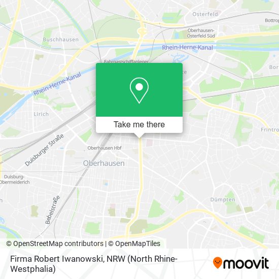 Firma Robert Iwanowski map