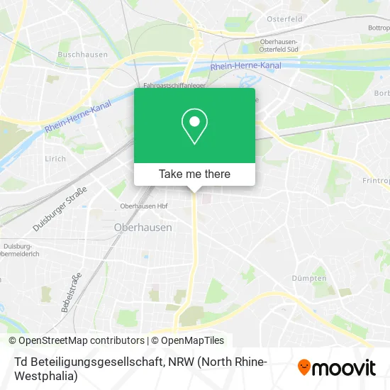 Td Beteiligungsgesellschaft map