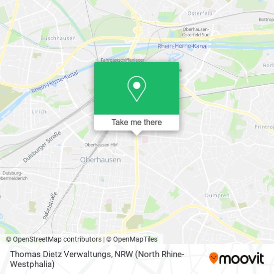 Thomas Dietz Verwaltungs map