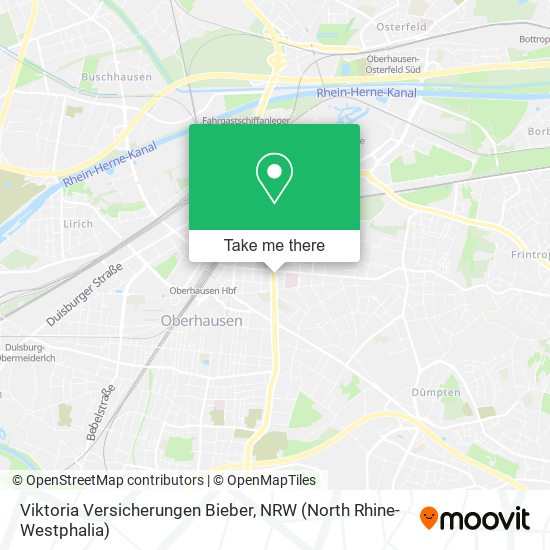 Viktoria Versicherungen Bieber map