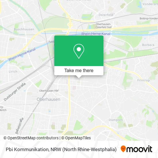 Pbi Kommunikation map