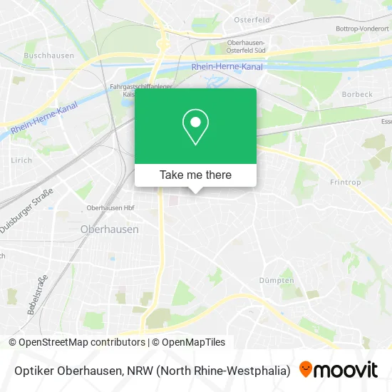 Карта Optiker Oberhausen