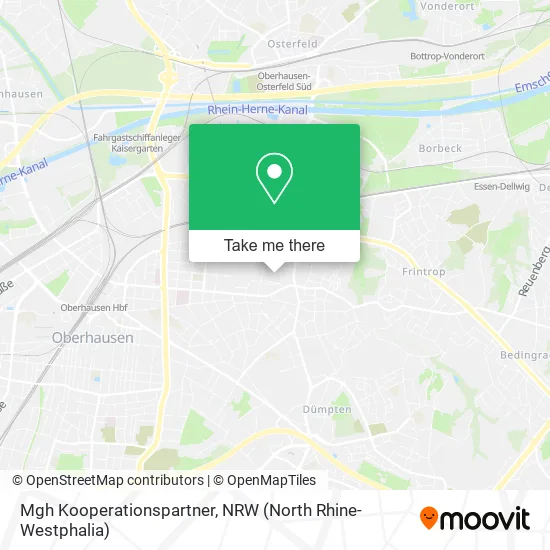 Карта Mgh Kooperationspartner