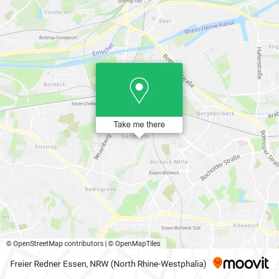 Карта Freier Redner Essen
