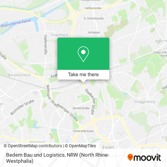 Карта Bedem Bau und Logistics