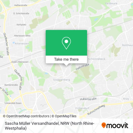 Sascha Müller Versandhandel map