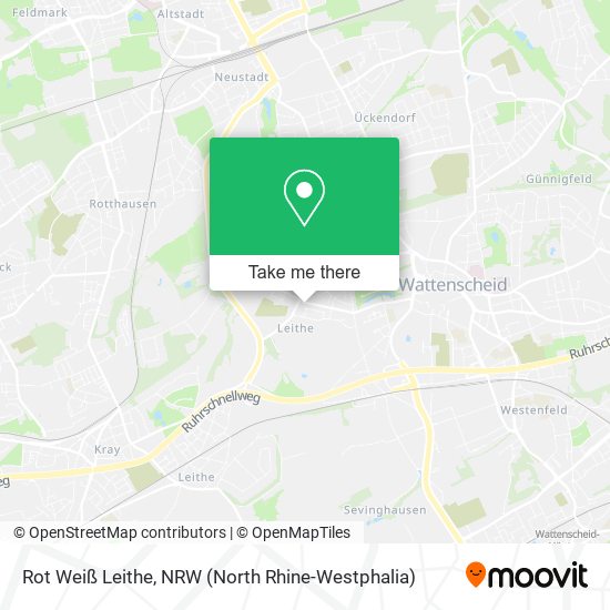 Rot Weiß Leithe map