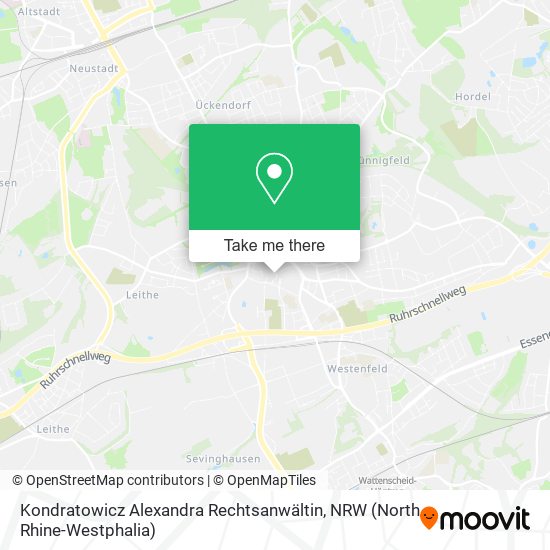 Kondratowicz Alexandra Rechtsanwältin map