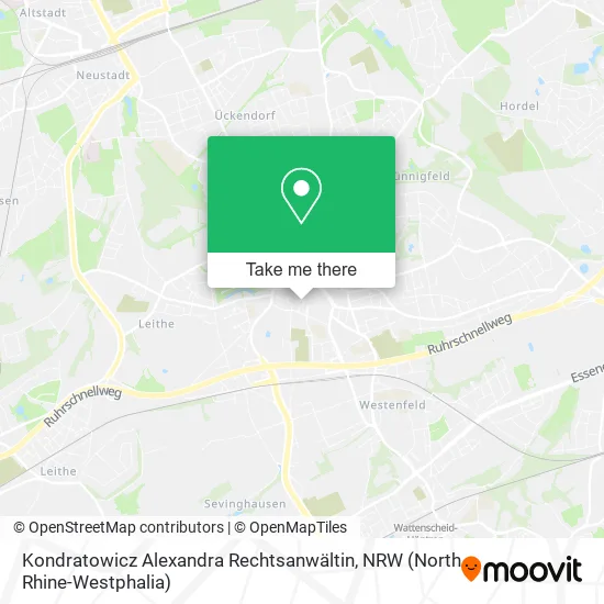 Карта Kondratowicz Alexandra Rechtsanwältin